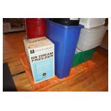 Vintage Containers, Penncrest Electric Ice Cream Freezer - Storage Bins