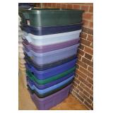 Stack of Storage Totes