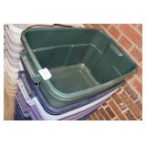 Stack of Storage Totes