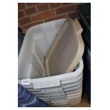 Stack of Storage Totes