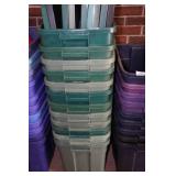 Stack of Storage Totes