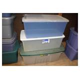 Assorted Storage Totes
