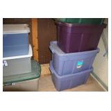 Assorted Storage Totes