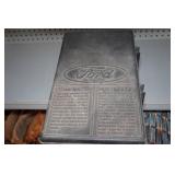 1986 Ford Bronco Under Hood Toolbox