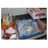 Assorted Hardware - Range Cord and Outlets, Outlet Splitters, Smoke Alarms