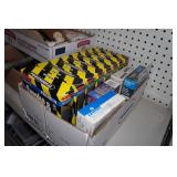 Assorted Hardware - Range Cord and Outlets, Outlet Splitters, Smoke Alarms