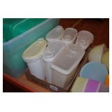 Assorted Vintage Tupperware - Bins, Bowls, Pitchers