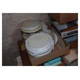 Assorted Vintage Tupperware - Serving, Bowls, Canisters, Lids