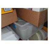 Assorted Vintage Tupperware - Serving, Bowls, Canisters, Lids