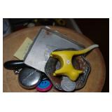 Vintage Promotional Products - Buttons, GE Tray, Star Tribune Umbrella