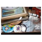 Vintage Promotional Products - Buttons, GE Tray, Star Tribune Umbrella