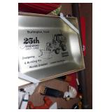 Vintage Promotional Products - Buttons, GE Tray, Star Tribune Umbrella