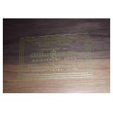 Vintage Promotional Products - Buttons, GE Tray, Star Tribune Umbrella