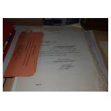 Antique Singer Corporation Memorabilia - Employment Contract, Scrapbook, Letter