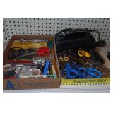 Large Assortment of Scissors plus Hair Clippers