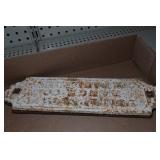 Wolterstorff Range Co Cast Iron Double Sided Sign