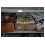 Crafting Supplies - Hoops, Patterns, Material