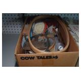 Crafting Supplies - Hoops, Patterns, Material