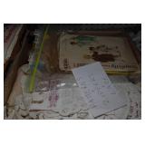 Crafting Supplies - Hoops, Patterns, Material