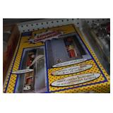 Assorted Hardware and Cleaning - Rope, Brushes, Lantern Mantles, Flag Brackets