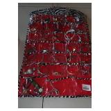 Hanging Jewelry Organizer Loaded with Wristwatches