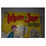 Mutt & Jeff Comic with Personally Drawn Art by Illustrator