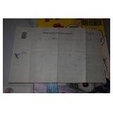 Mutt & Jeff Comic with Personally Drawn Art by Illustrator