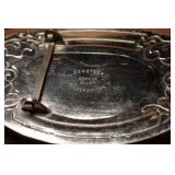 Comstock German Silver Roping Belt Buckle
