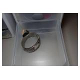 *2* Small Organizers with Assorted Costume Jewelry