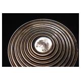 Sterling Silver Pieces - Tray, Candlestick, Ring