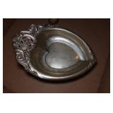 Sterling Silver Pieces - Tray, Candlestick, Ring