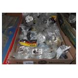 Assorted Hardware - Door Knobs, Hinges, Door Stops, Gate Hardware