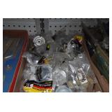 Assorted Hardware - Door Knobs, Hinges, Door Stops, Gate Hardware