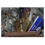 Assorted Hardware - Door Knobs, Hinges, Door Stops, Gate Hardware