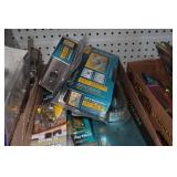 Assorted Hardware - Door Knobs, Hinges, Door Stops, Gate Hardware