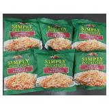 K - Lot of 6 Simply Potatoes Shredded Hash Browns 20 oz Each