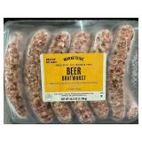 Marketside Beer Bratwurst Pork Sausage 45.6 oz