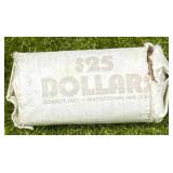 Vintage Unopened Roll of Susan B Anthony Dollars