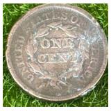 1852 Large Cent Penny