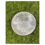 1990 1oz .999 Silver Eagle