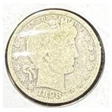 1898 Barber Half Dollar