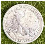1945 Walking Liberty Half Dollar