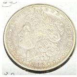 1883-S Morgan Silver Dollar
