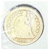 1841 Seated Liberty Dime