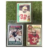Lot of 3 Vintage OJ Simpson Cards