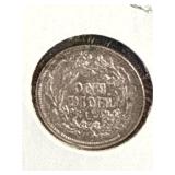 1878 Seated Liberty Dime