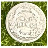 1914 Barber Dime