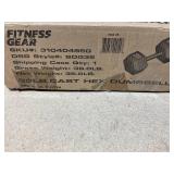 Fitness Gear Cast Hex Dumbbell- Single 35lbs.