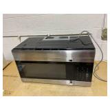 LG - 1.7 Cu. Ft. Over-the-Range Microwave with EasyClean - Stainless Steel