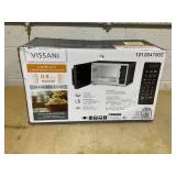Vissani 0.9 cu. ft. 900-Watt Countertop Microwave in Stainless Steel (Slightly Used)